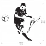 Lionel Messi Soccer Football Player Vinyl Wall Art Decal